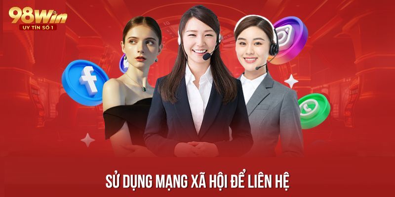 Mạng xã hội cũng là một cách liên hệ chúng tôi tiện lợi