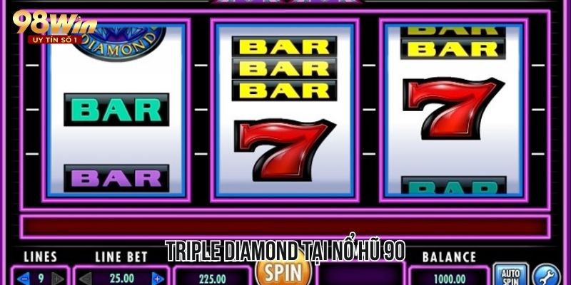 Giới thiệu tựa game Triple diamond siêu hấp dẫn tại nổ hũ 90